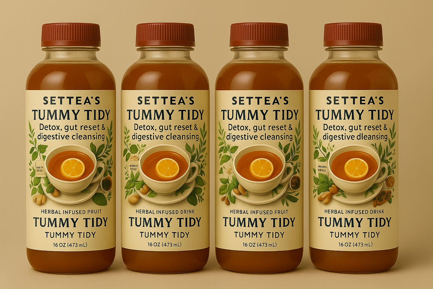 Tummy Tidy - 1 Month Kit (Juice) | 16 oz.