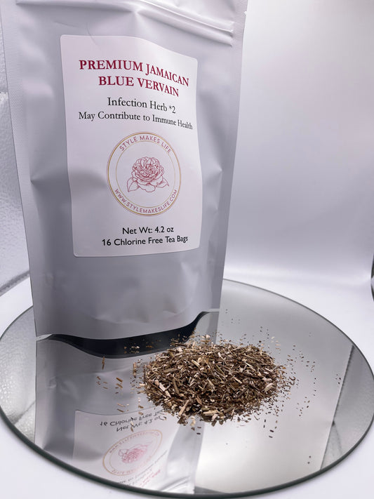 100% Vervain - Individually Wrapped Tea Bags