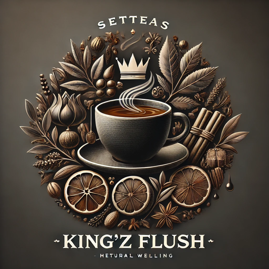 Specialty Blend  - "King'Z Flush" - Individually Wrapped Tea Bags