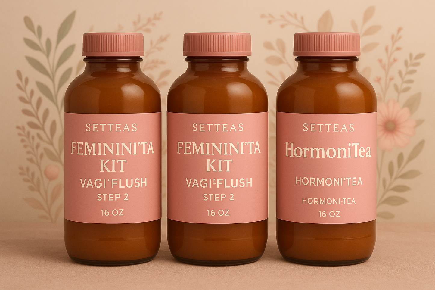 Feminini'Tea - 1 Month Kit (Juice)