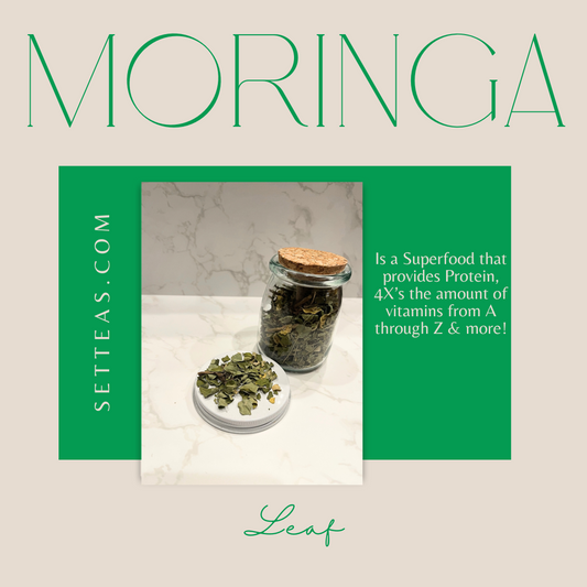 100% Moringa Leaf - Individually Wrapped Tea Bags