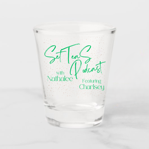 SetTeaS Podcast (signature) Shot Glass